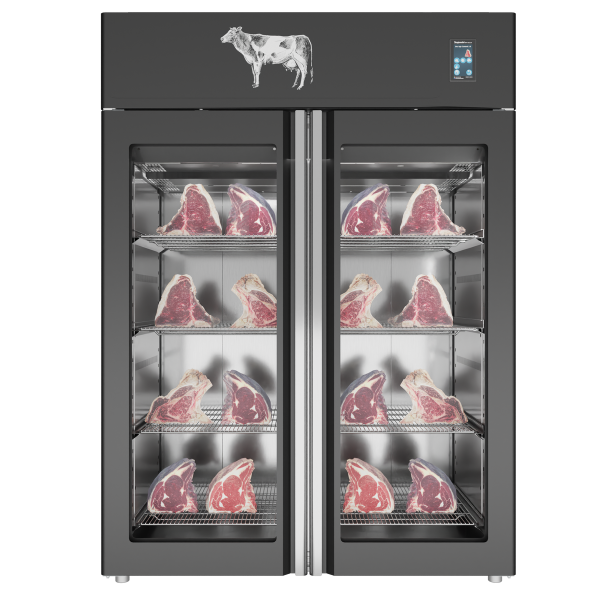 Stagionello® Dry-Age 3.0 1400 L dry-aging cabinet with glass door, photo 4 of 6