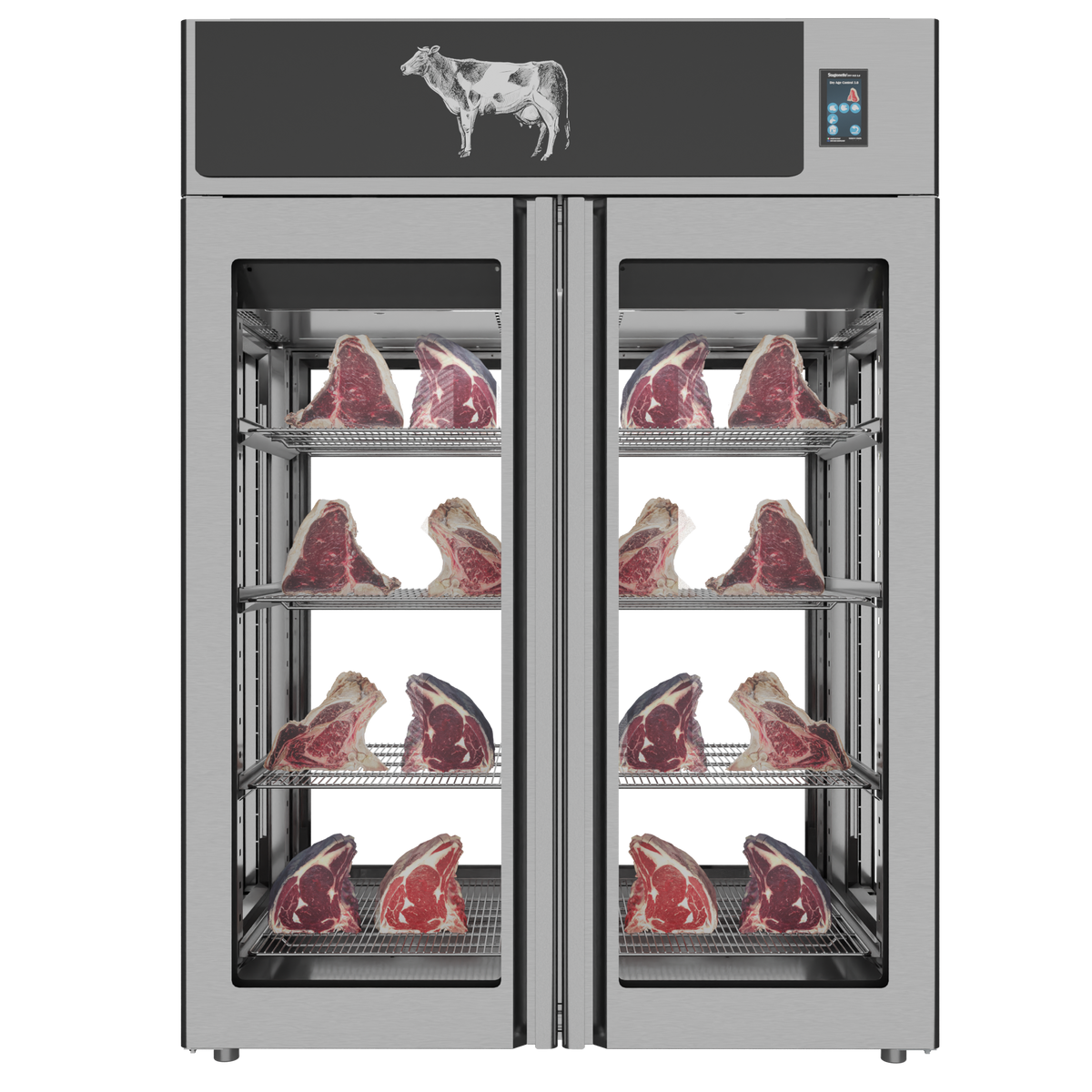 Stagionello® Dry-Age 3.0 1400 L dry-aging cabinet with 4-sided glass, photo 2 of 12