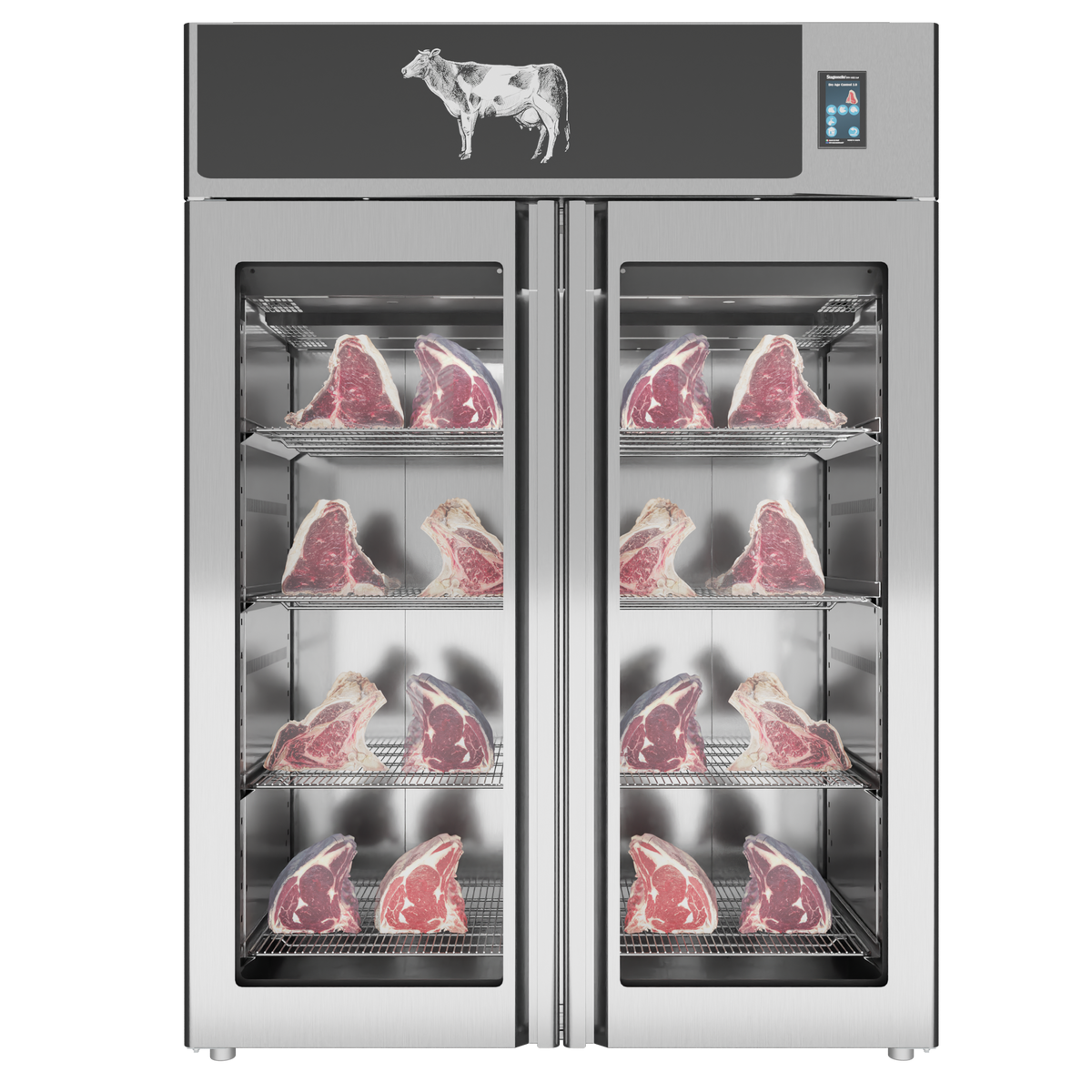 Stagionello® Dry-Age 3.0 1400 L dry-aging cabinet with glass door, photo 1 of 6