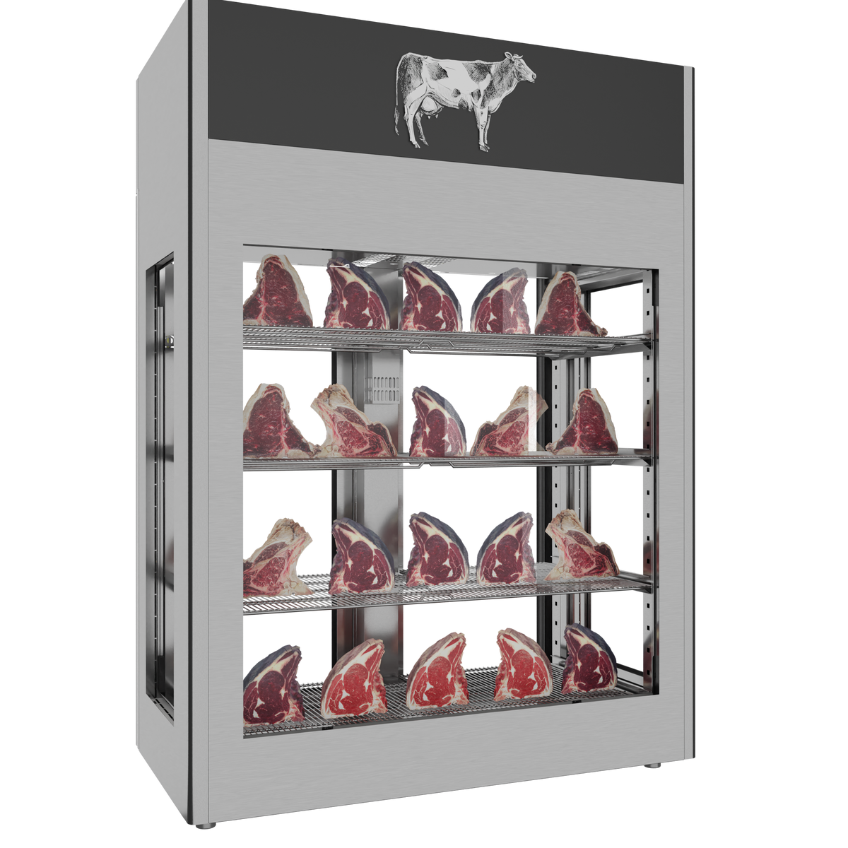 Stagionello® Dry-Age 3.0 1400 L dry-aging cabinet with 4-sided glass, photo 4 of 12