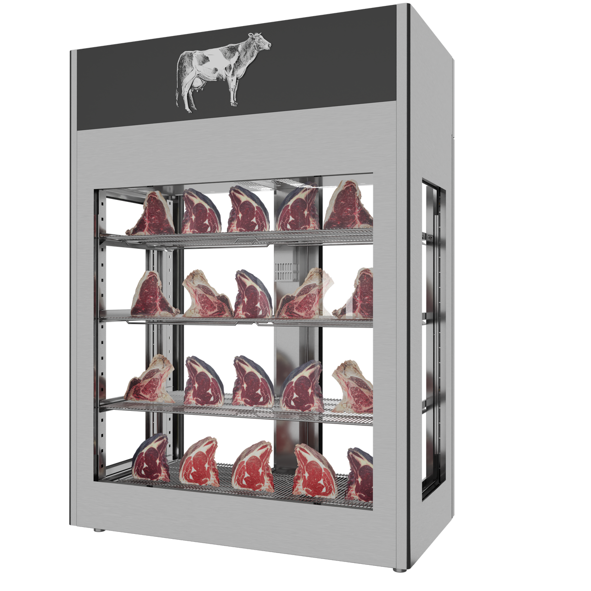 Stagionello® Dry-Age 3.0 1400 L dry-aging cabinet with 4-sided glass, photo 6 of 12