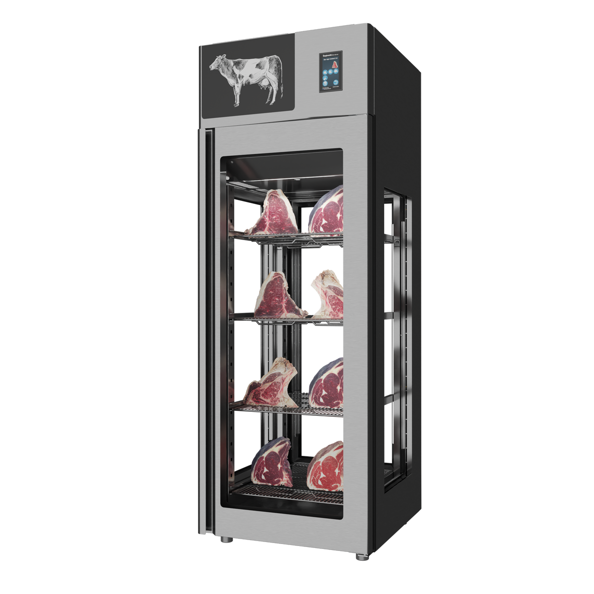 Stagionello® Dry-Age 3.0 700 L dry-aging cabinet with 4-sided glass, photo 3 of 12