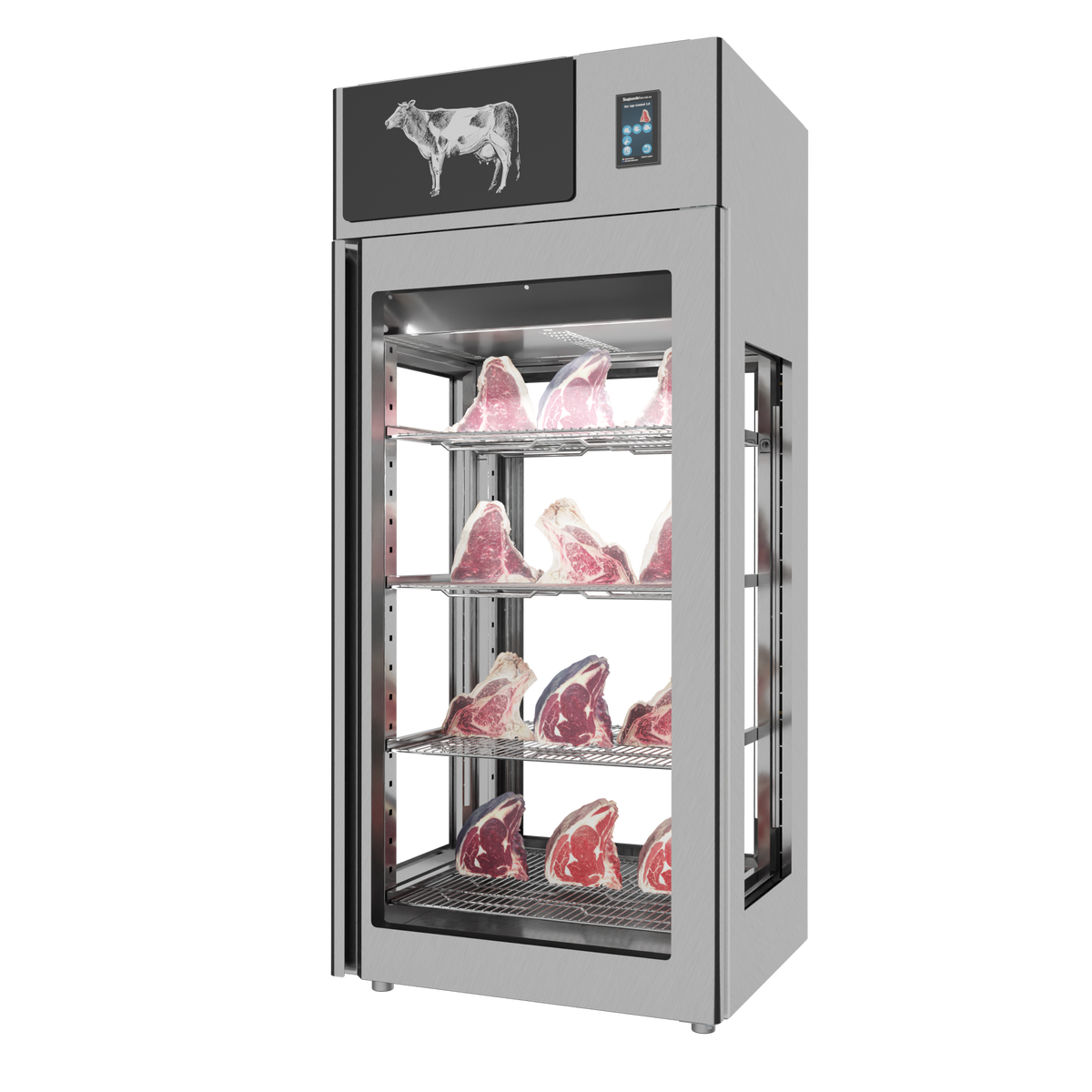 Stagionello® Dry-Age 3.0 900 L dry-aging cabinet with 4-sided glass, photo 3 of 12