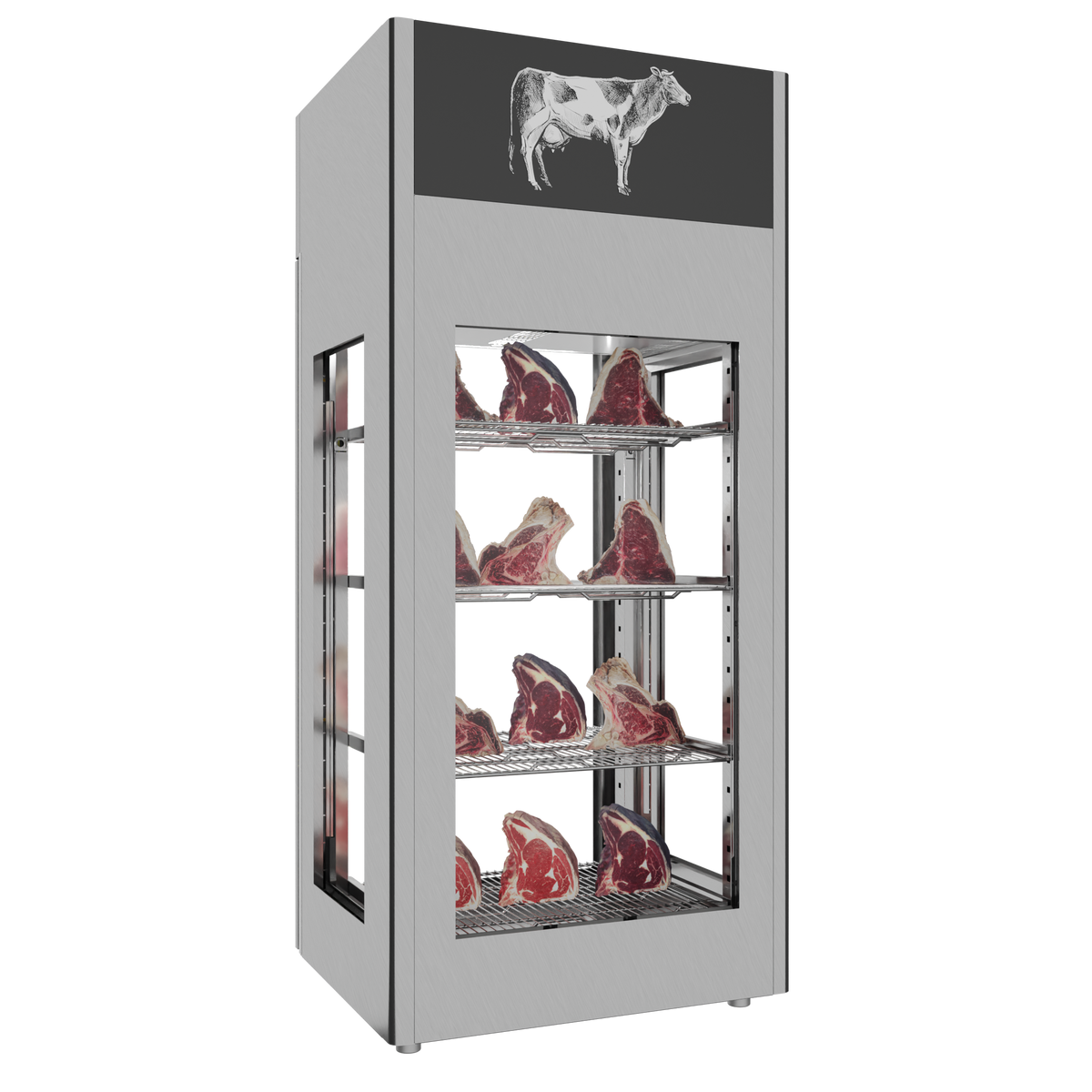 Stagionello® Dry-Age 3.0 900 L dry-aging cabinet with 4-sided glass, photo 4 of 12