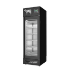 Stagionello® Meat Curing Device 100 kg, black finish, solid door, right side view