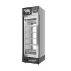 Stagionello® Meat Curing Device 100 kg, stainless steel, 2-sided glass, right side view