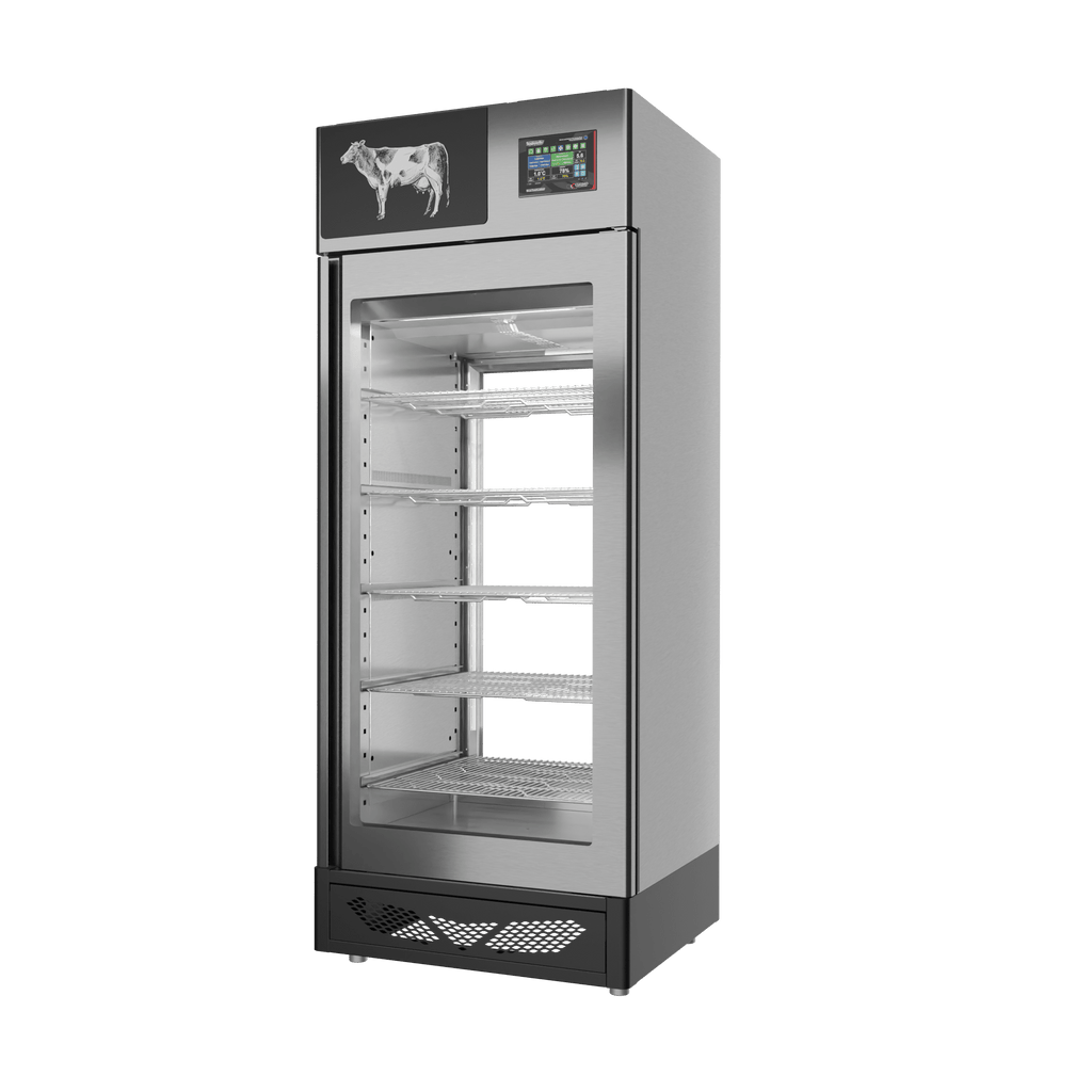 Stagionello® Meat Curing Device 150 kg, stainless steel, 2-sided glass