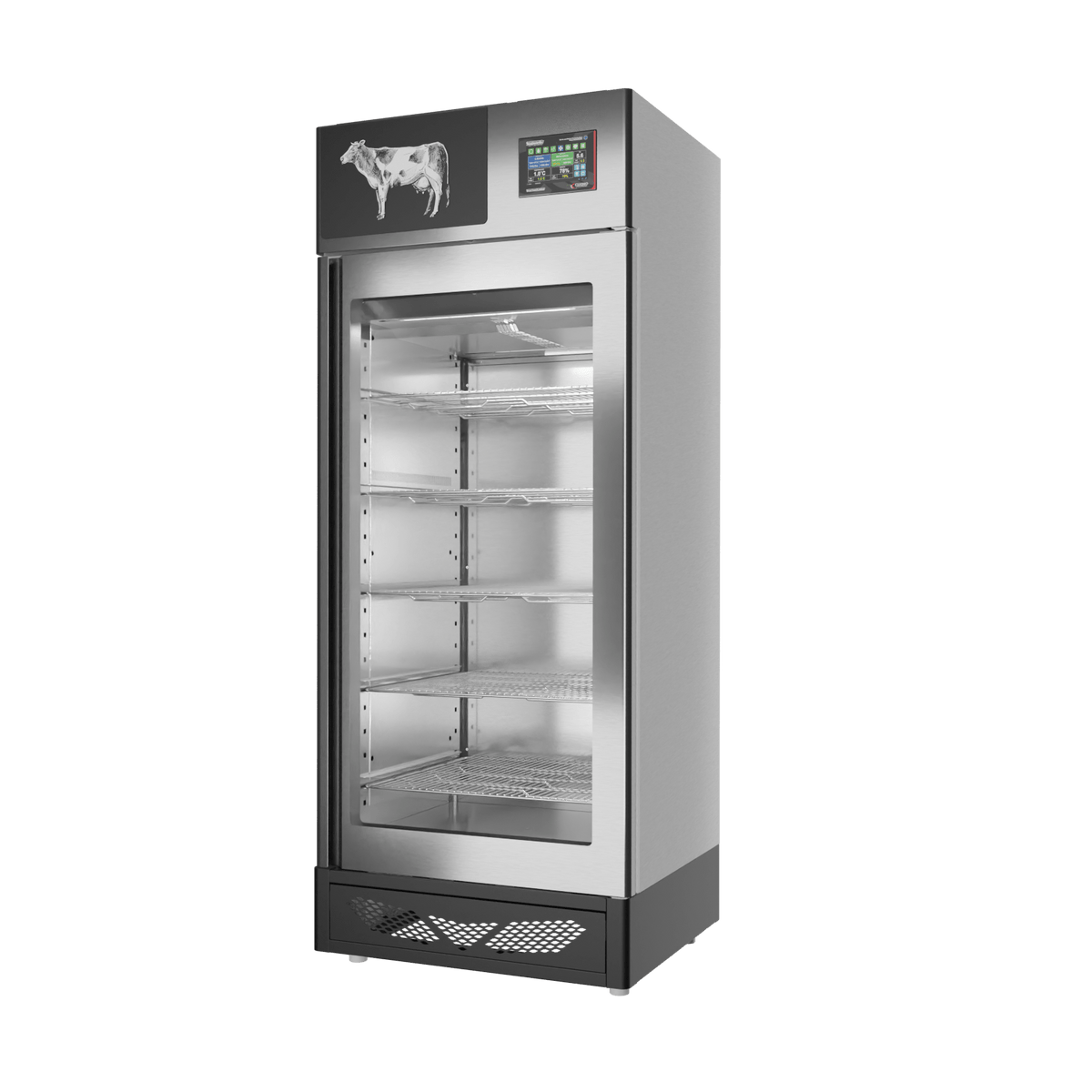 Stagionello® Meat Curing Device 150 kg, stainless steel, solid door