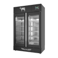 Stagionello® Meat Curing Device 200 kg, black finish, solid door, right side view