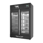 Stagionello® Meat Curing Device 200 kg, black finish, solid door, right side view