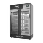 Stagionello® Meat Curing Device 200 kg, stainless steel, solid door, right side view