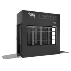 Stagionello® Meat Curing Device 600 kg Tunnel, solid door, left side view
