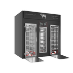 Stagionello® Meat Curing Device 200/600 kg Walk-In, solid door, right side view