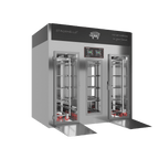 Stagionello® Salami Curing Device 200/600 kg Walk-In, 2-sided glass, right side view