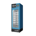 Stagionello® Fish Curing Device 100 kg, blue finish, solid door, right side view