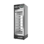 Stagionello® Fish Curing Device 100 kg, stainless steel, 2-sided glass, right side view