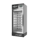 Stagionello® Fish Curing Device 150 kg, stainless steel, solid door, right side view
