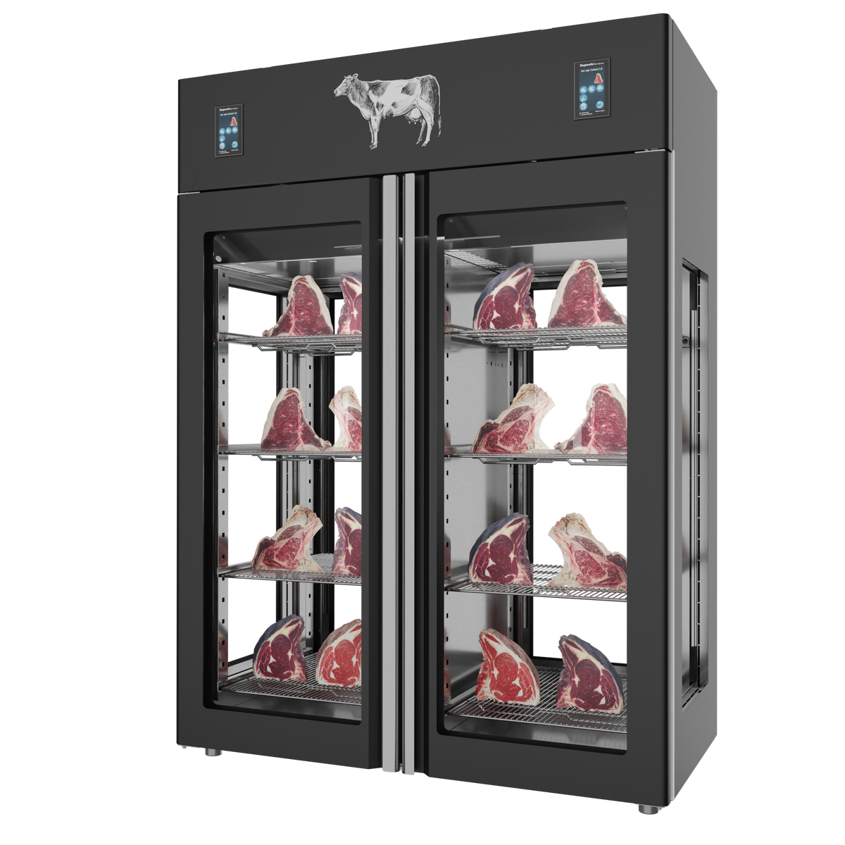 Stagionello® Dry-Age 3.0 1400 L TWIN dry-aging cabinet with 4-sided glass, photo 9 of 12