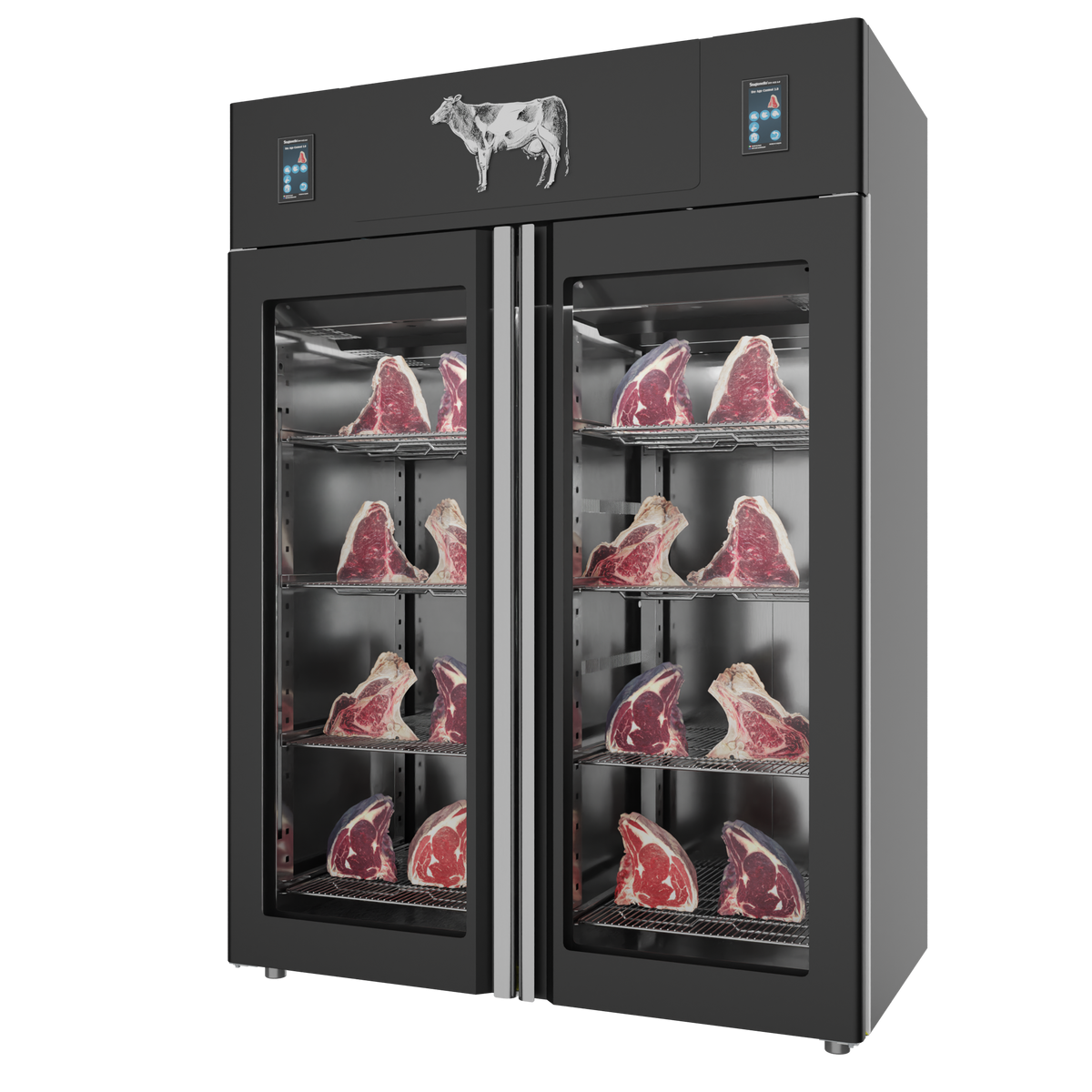 Stagionello® Dry-Age 3.0 1400 L TWIN dry-aging cabinet with glass door, photo 6 of 6