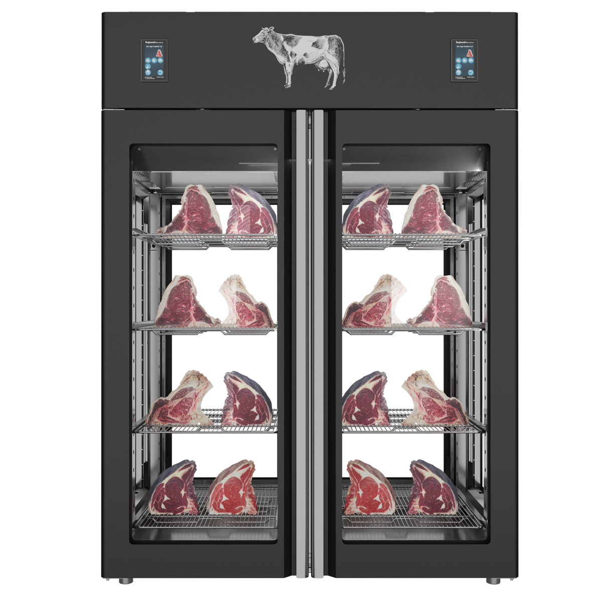 Stagionello® Dry-Age 3.0 1400 L TWIN dry-aging cabinet with 4-sided glass, photo 8 of 12