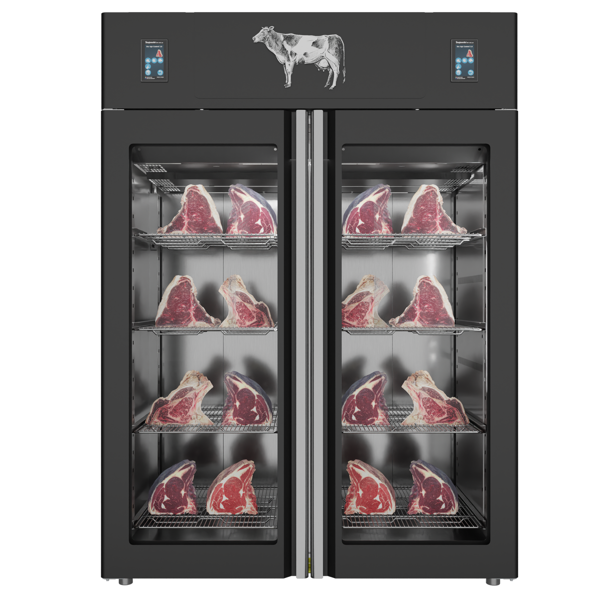 Stagionello® Dry-Age 3.0 1400 L TWIN dry-aging cabinet with glass door, photo 5 of 6