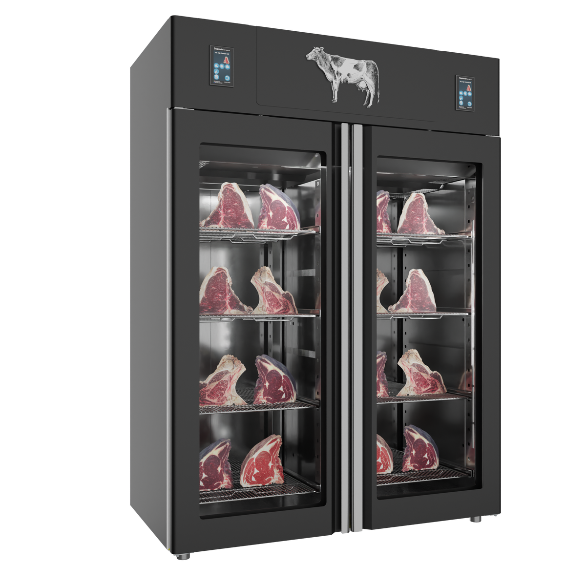Stagionello® Dry-Age 3.0 1400 L TWIN dry-aging cabinet with glass door, photo 4 of 6