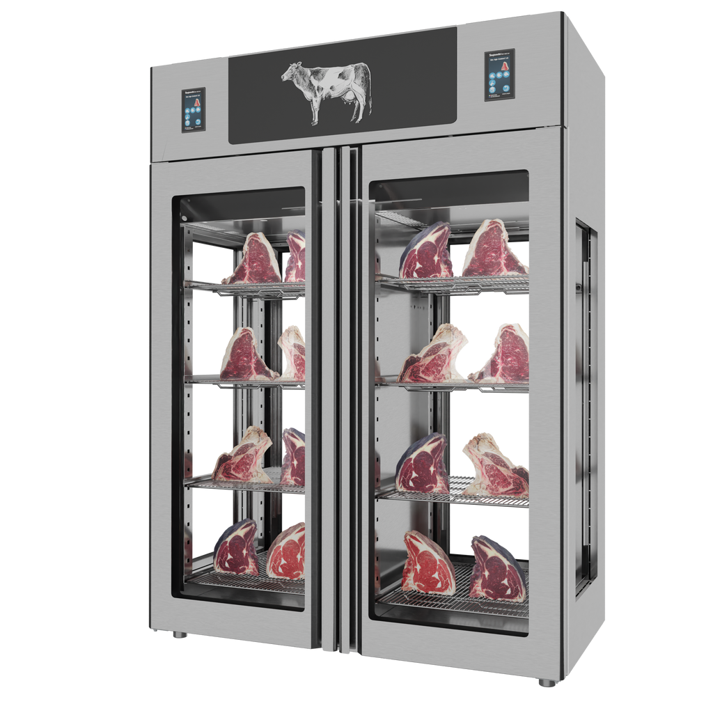 Stagionello® Dry-Age 3.0 1400 L TWIN dry-aging cabinet with 4-sided glass, photo 3 of 12