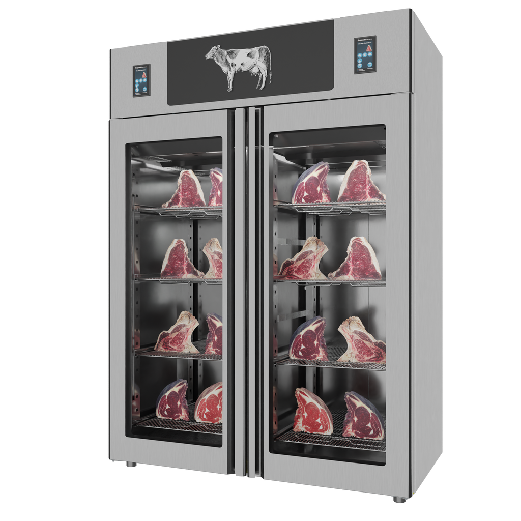 Stagionello® Dry-Age 3.0 1400 L TWIN dry-aging cabinet with glass door, photo 3 of 6