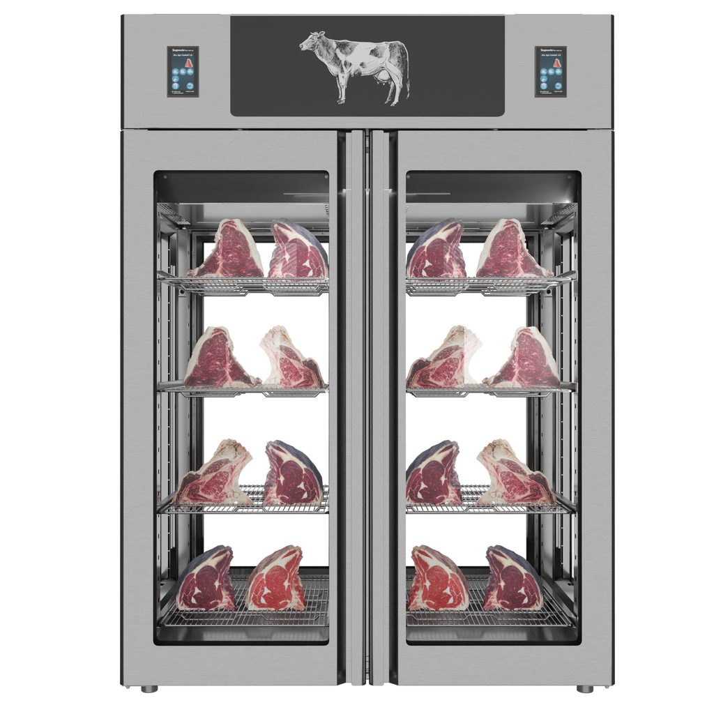 Stagionello® Dry-Age 3.0 1400 L TWIN dry-aging cabinet with 4-sided glass, photo 2 of 12
