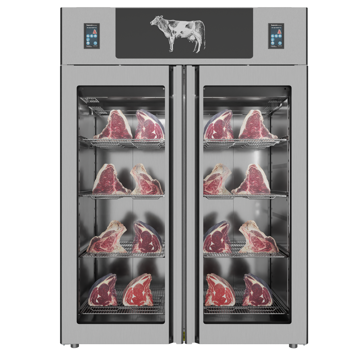 Stagionello® Dry-Age 3.0 1400 L TWIN dry-aging cabinet with glass door, photo 2 of 6
