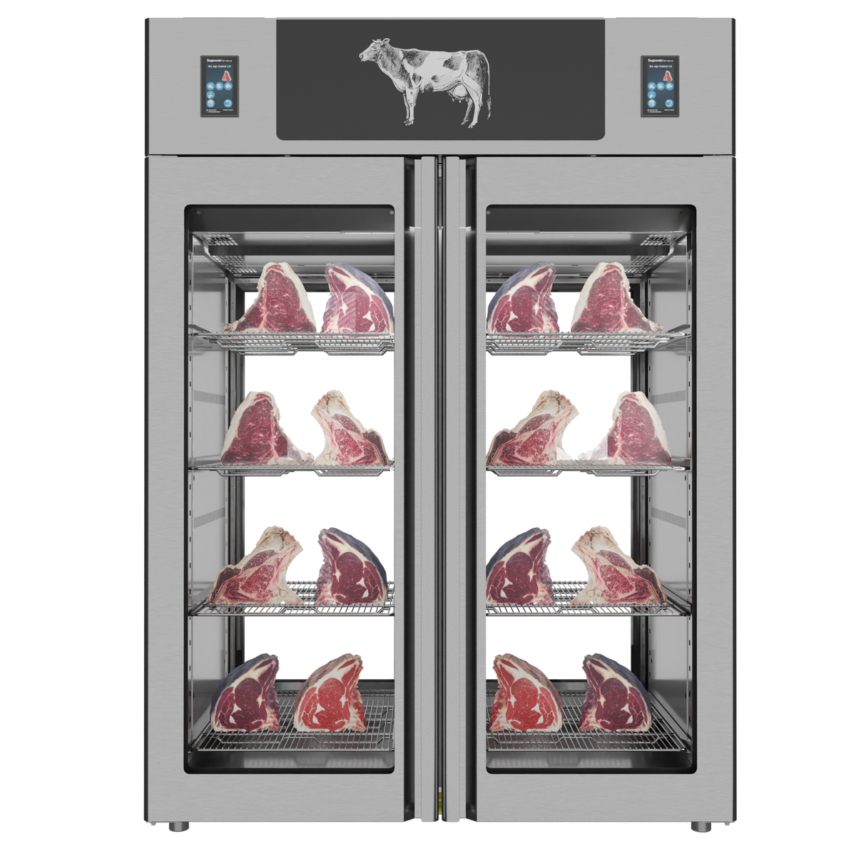 Stagionello® Dry-Age 3.0 1400 L TWIN dry-aging cabinet with 2-sided glass, photo 2 of 12