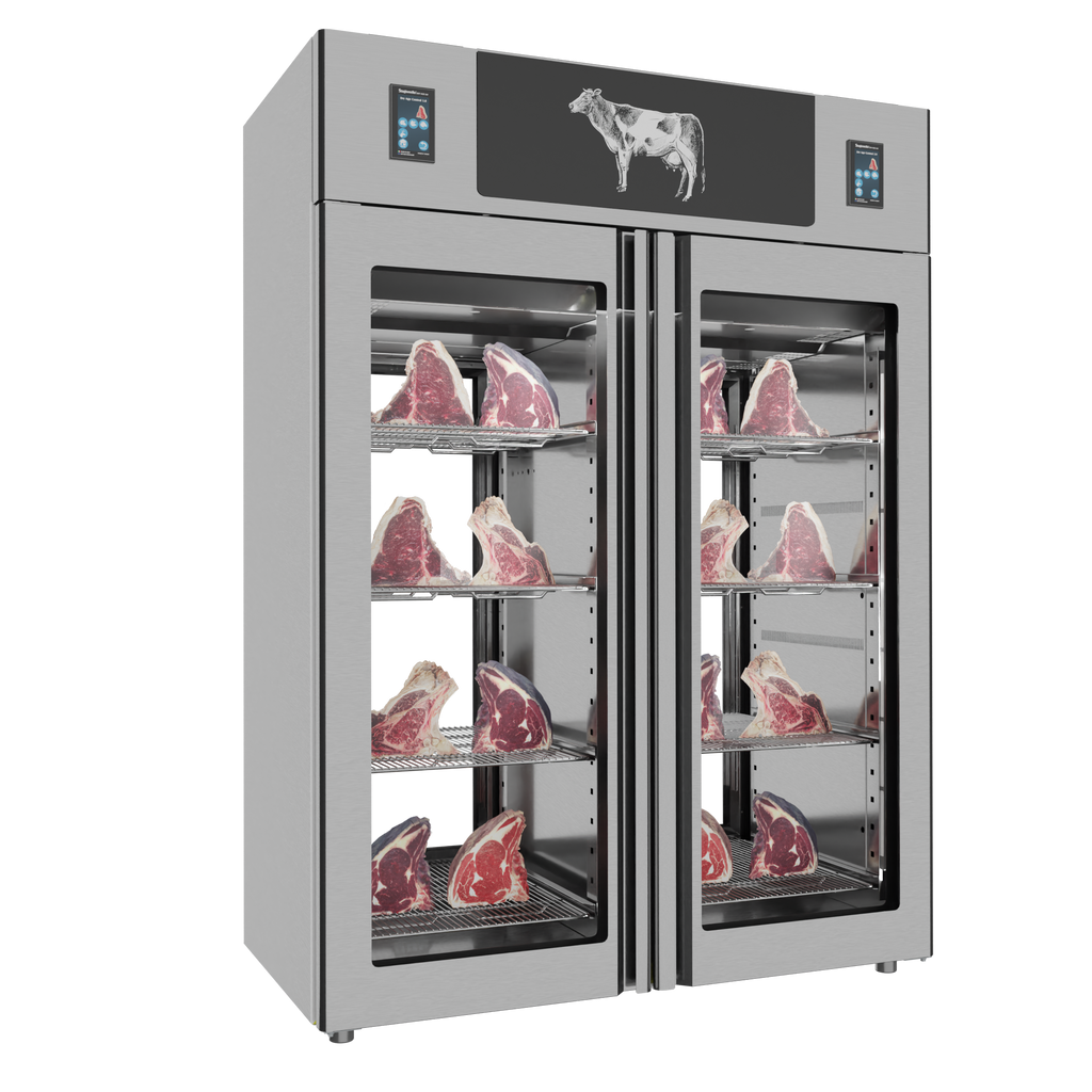 Stagionello® Dry-Age 3.0 1400 L TWIN dry-aging cabinet with 2-sided glass, photo 1 of 12