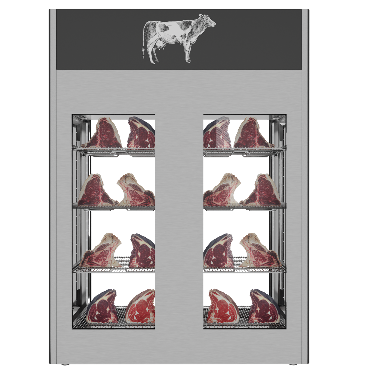 Stagionello® Dry-Age 3.0 1400 L TWIN dry-aging cabinet with 4-sided glass, photo 5 of 12