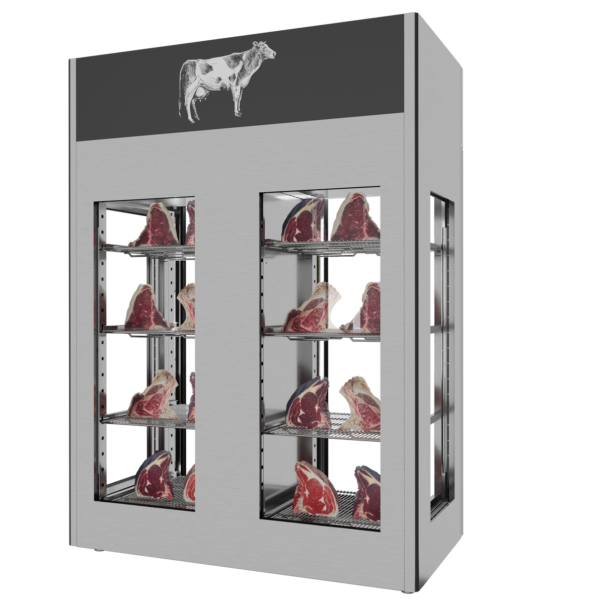 Stagionello® Dry-Age 3.0 1400 L TWIN dry-aging cabinet with 4-sided glass, photo 6 of 12