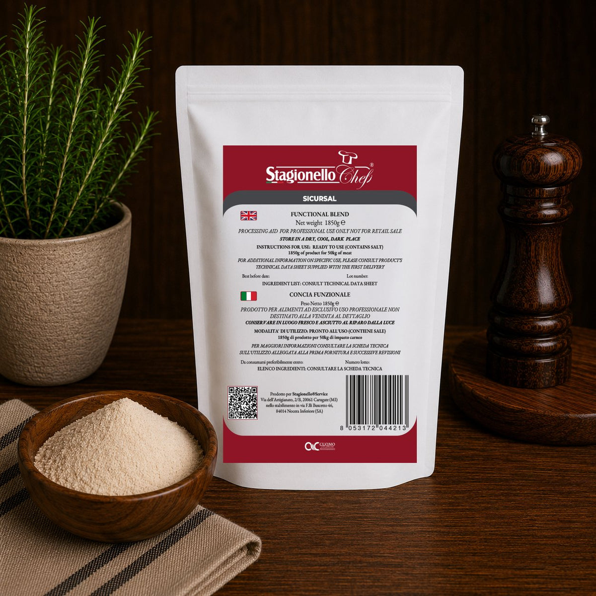 Sicursal Base Curing Blend for Salami – Stagionello® Chef