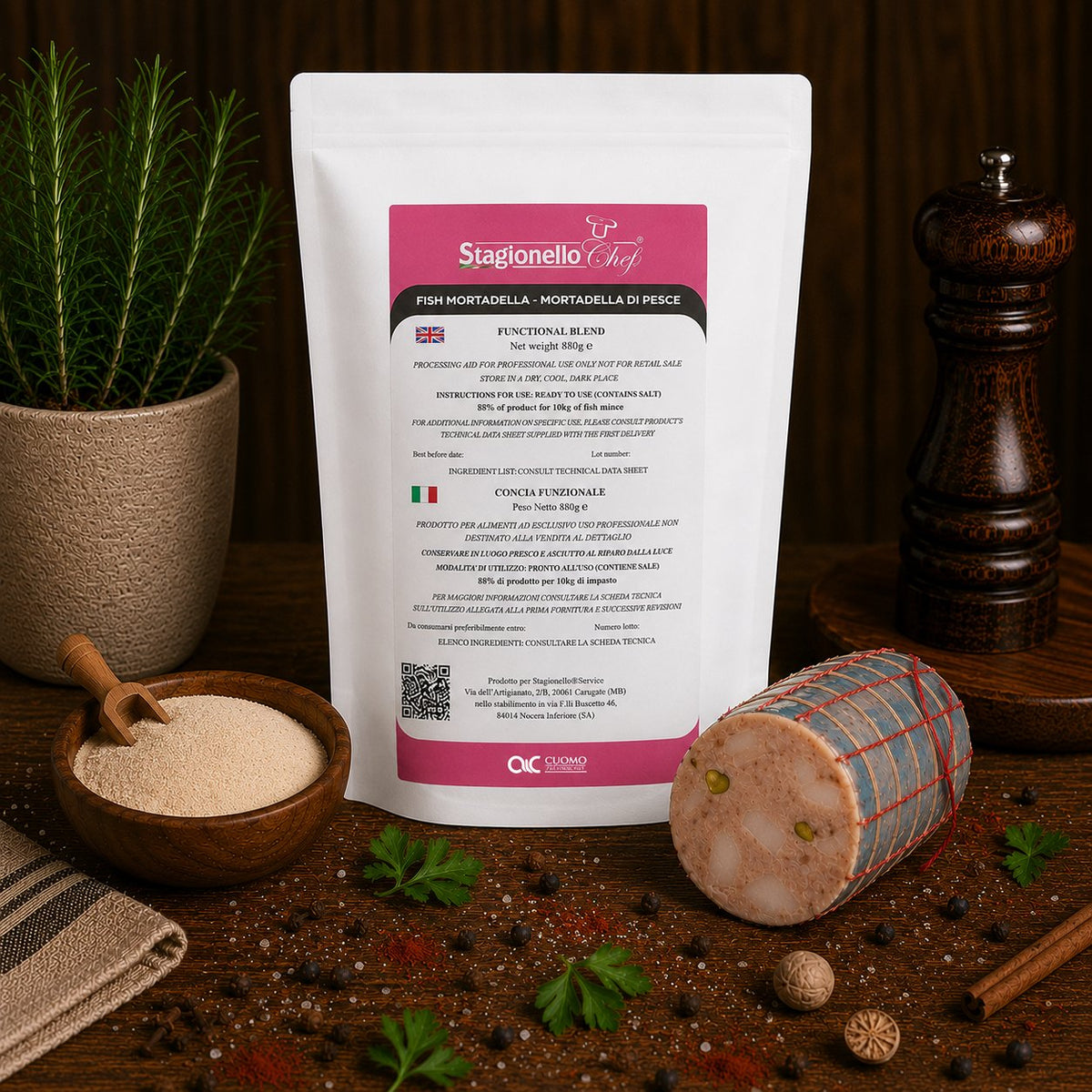 Fish Mortadella Seasoning Blend – Stagionello® Chef