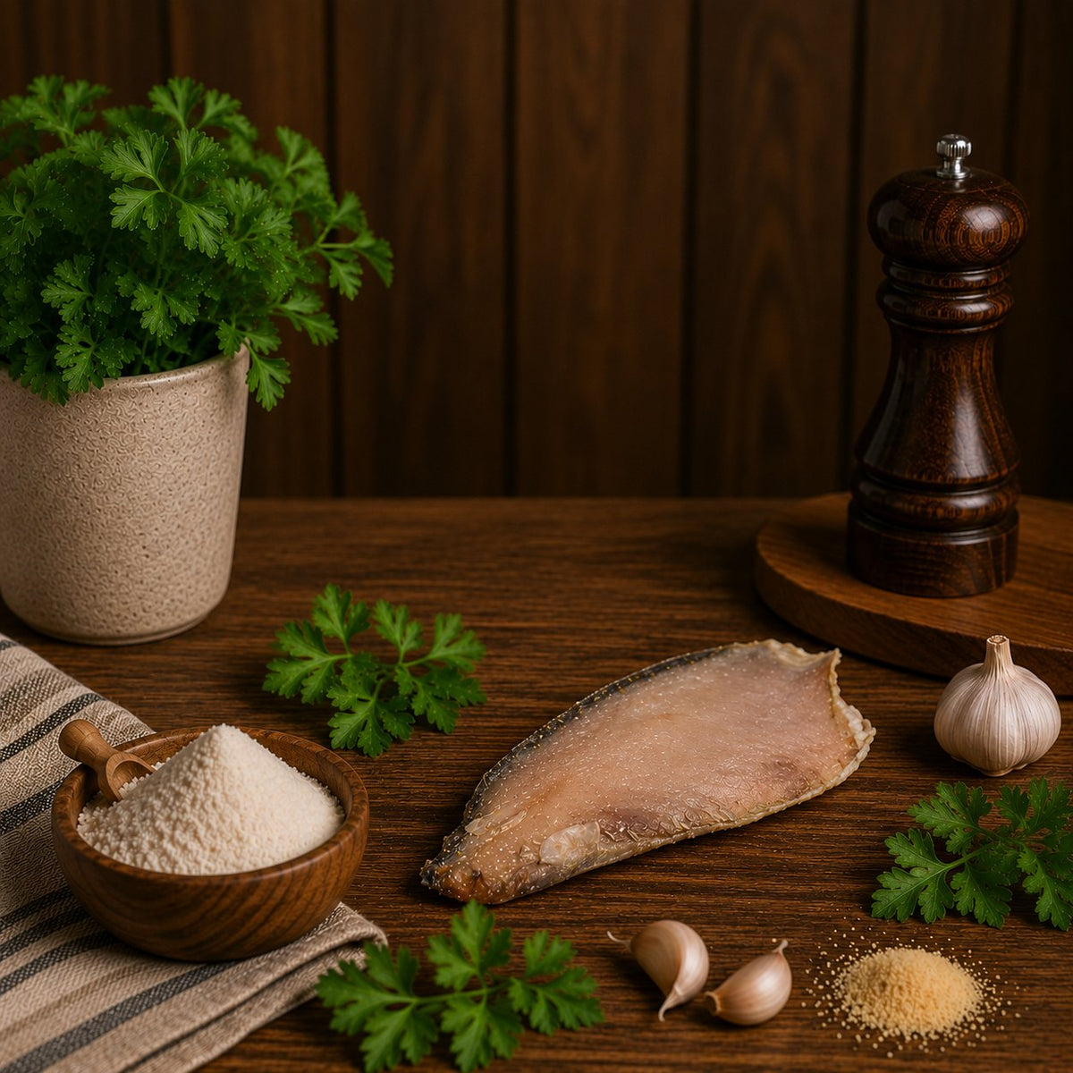 Mullet Ham Curing Blend, alternate view – Stagionello® Chef