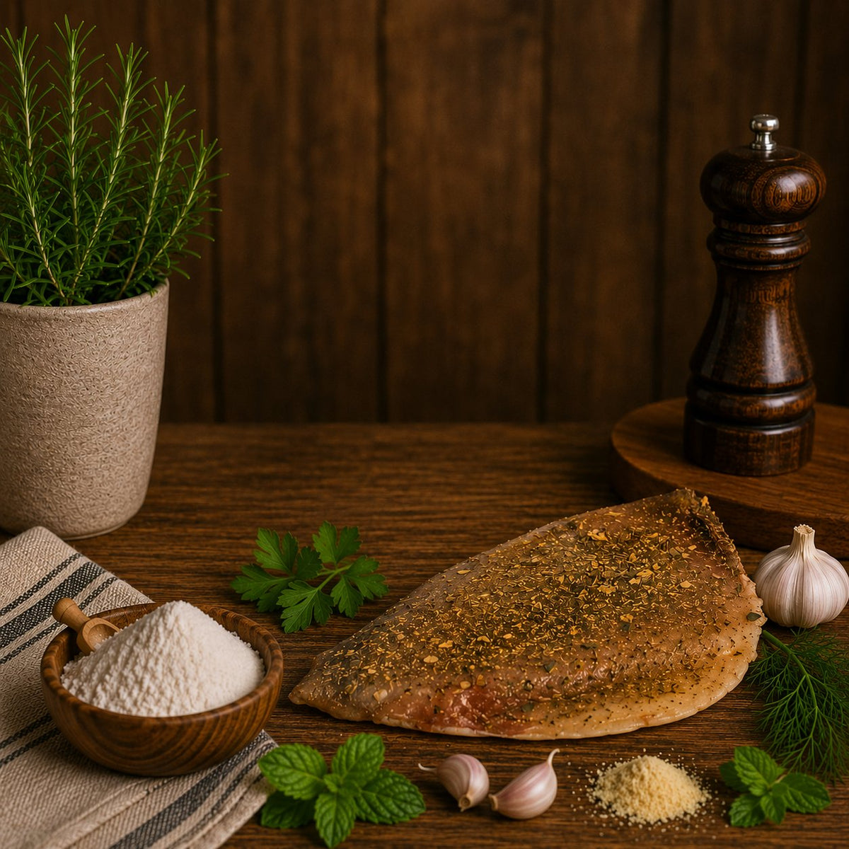 Sea Bream Ham Curing Blend, alternate view – Stagionello® Chef