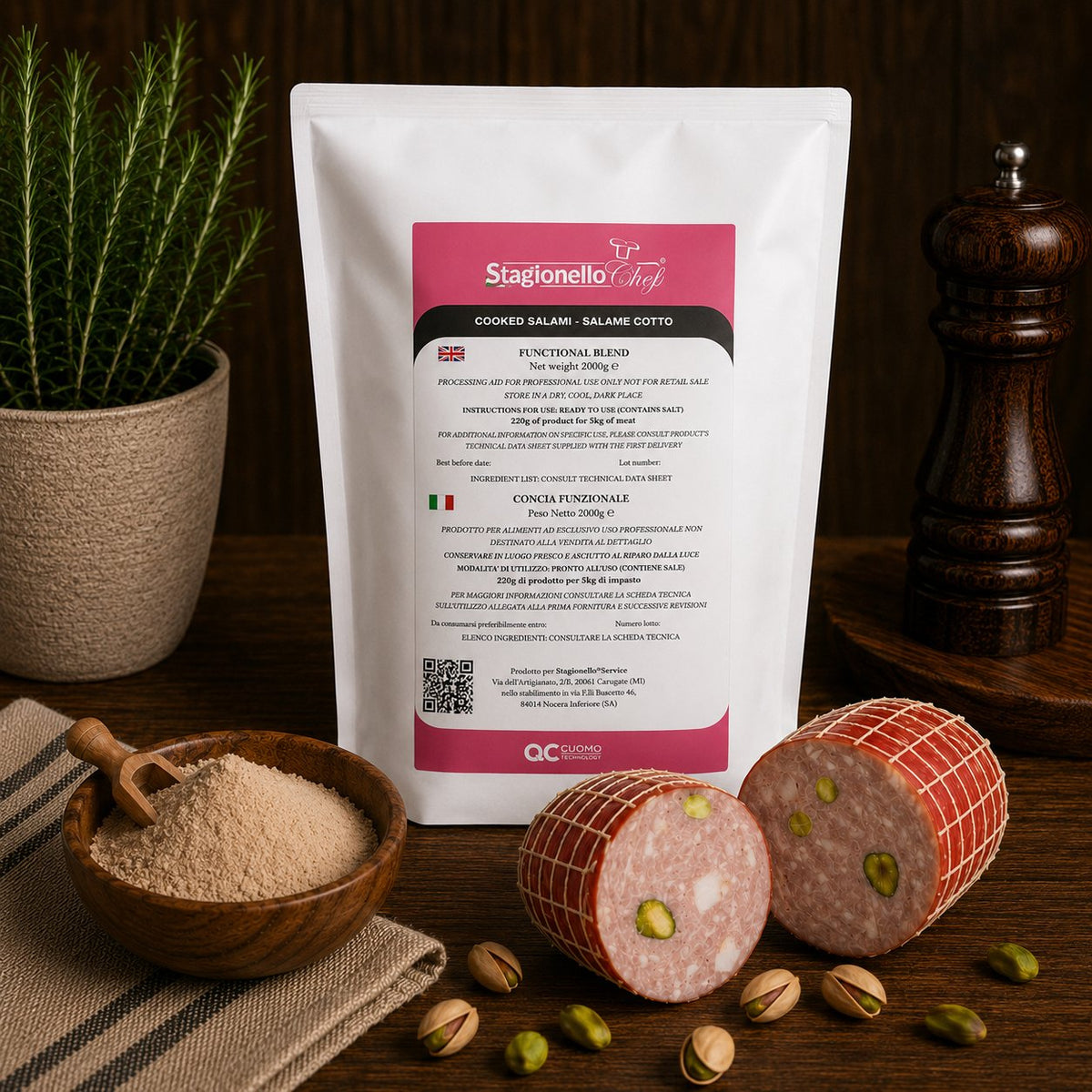 Cooked Salami Seasoning Blend – Stagionello® Chef