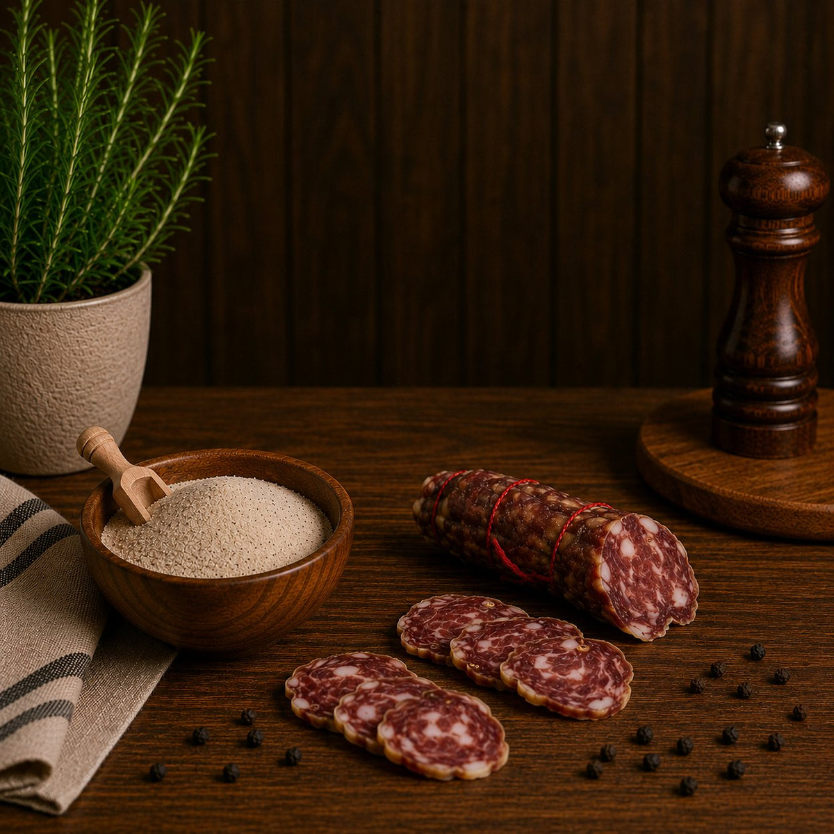 Napoli Salami Curing Blend, alternate view – Stagionello® Chef