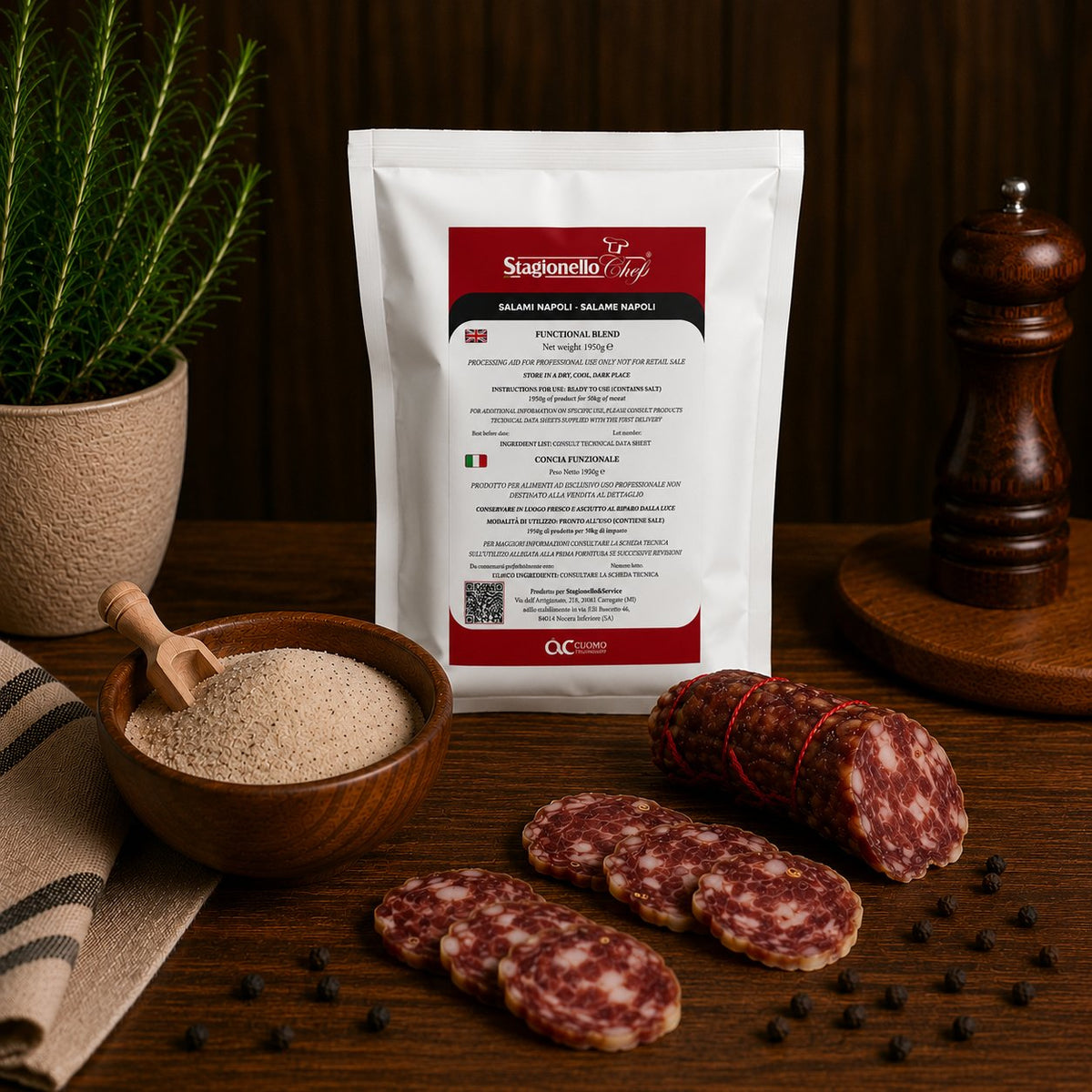 Napoli Salami Curing Blend – Stagionello® Chef