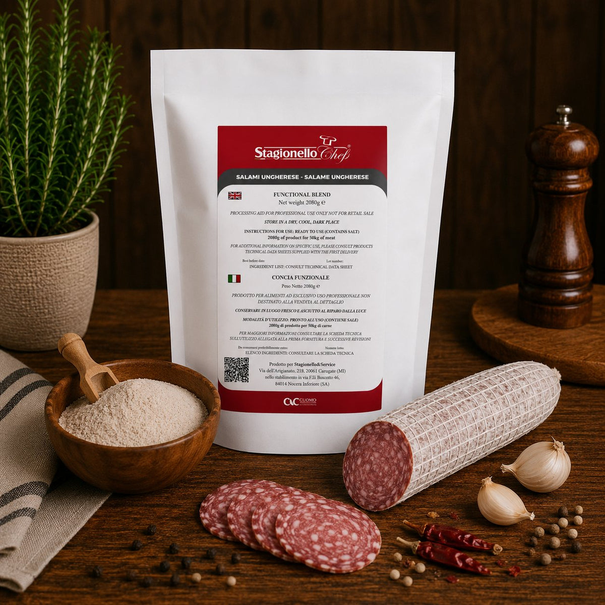 Hungarian Salami Curing Blend – Stagionello® Chef