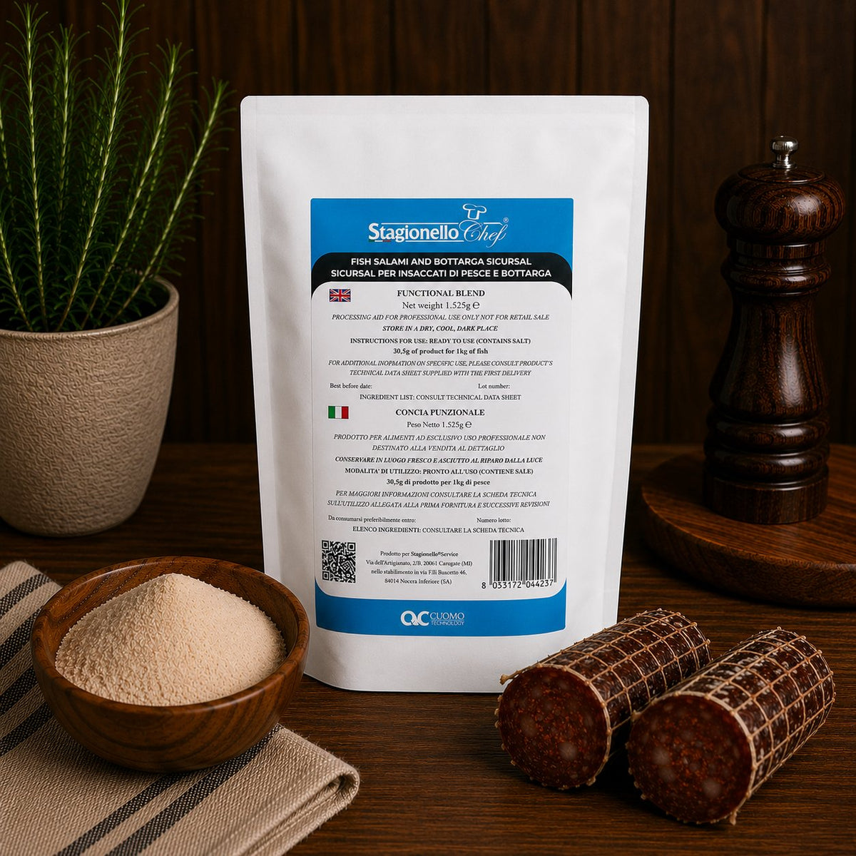 Sicursal Curing Blend for Fish Sausages & Bottarga – Stagionello® Chef
