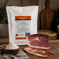 Sicursal Base Curing Blend for Hams, 5.5 lb bag with sliced prosciutto – Stagionello® Chef