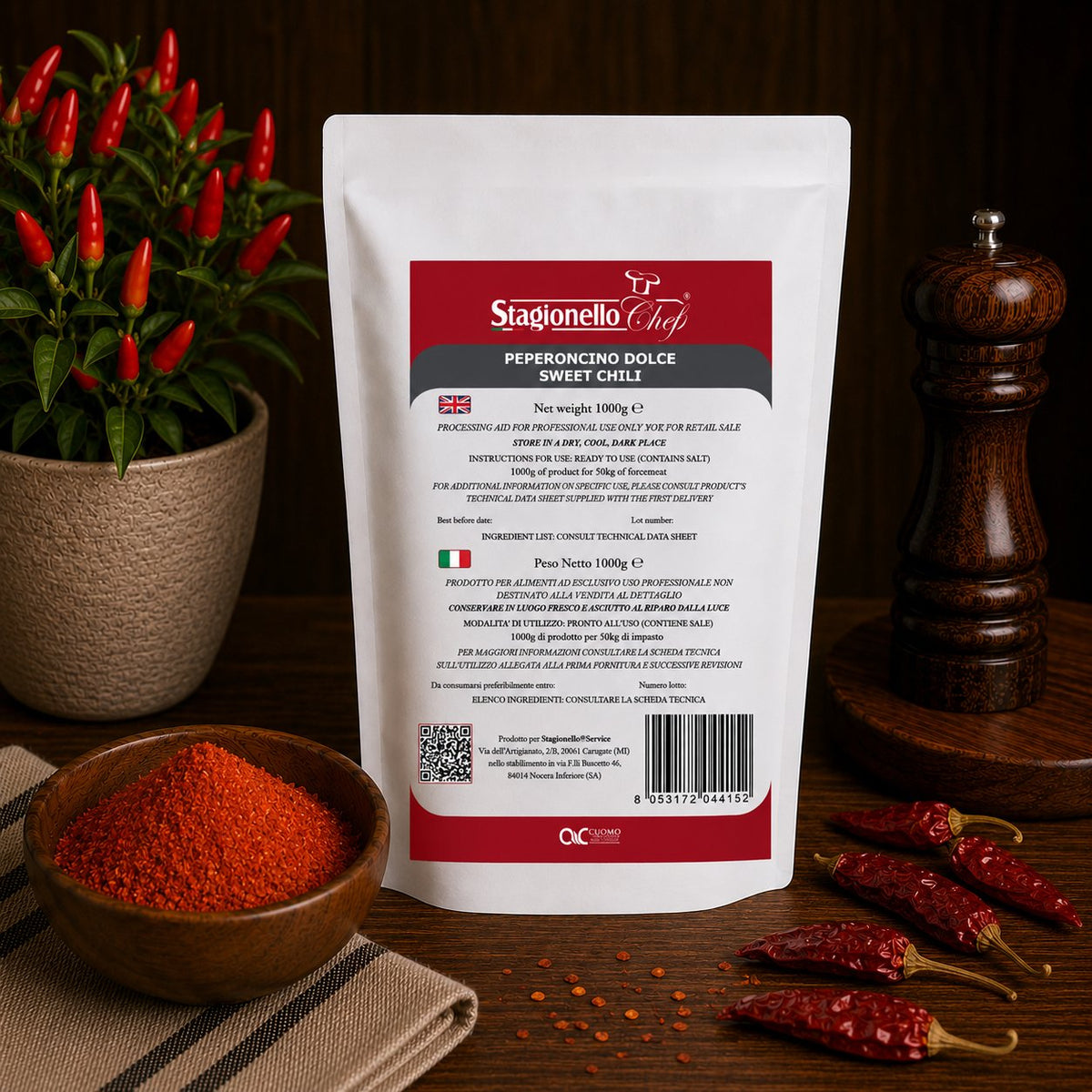 Sweet Red Chili Powder for salami – Stagionello® Chef