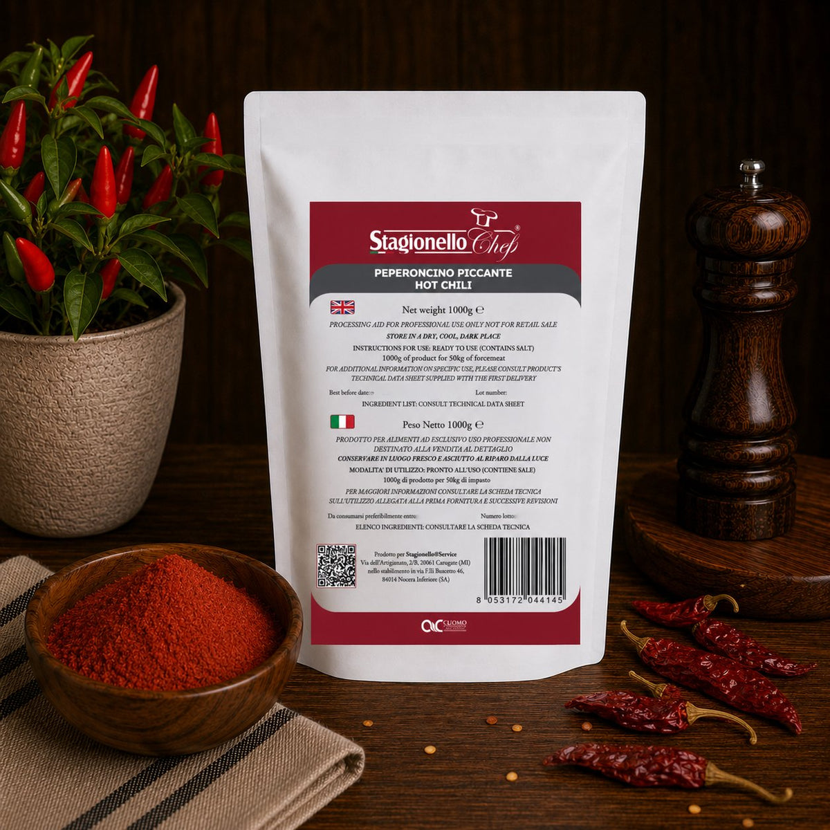 Hot Red Chili Powder for salami – Stagionello® Chef